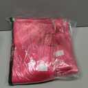 5 Pieces Stretch Chair Sashes Sashes Spandex Chair Sashes with Sliding Buckle for Wedding Party Decorations (Hot Pink)