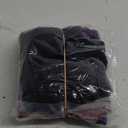 Annenmy Women's High Waist Cotton Underwear Soft Brief Panties Regular and Plus Size (5X-Large, Dark Colors, 5-pack)