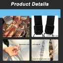 Phone Lanyard Crossbody Detchable Phone Strap 3 in 1 Adjustable Anti Theft Universal Cell Phone Lanyard for Men & Women, ID Holder, Phone Accessories Travel Essentials, Grey