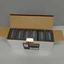 BESTTEN 6 Pack Super Slim Dimmer Light Switch, Quiet Rocker, Single Pole or 3 Way Dimmable Switch, Max 300W LED, CFL, 600W Incandescent, Screwless Wall Plate Included, ETL Listed, White