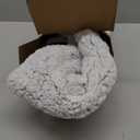 Self Warming Cat Bed Self Heating Cat Dog Mat 29.1 x 18.9 inch Extra Warm Thermal Pet Pad for Indoor Outdoor Pets with Removable Cover Non-Slip Bottom Washable (A-Light Gray)