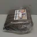 EARTHALL Woven Area Rug 4x6 Ft Washable Rugs for Entryway Non Slip Braided Throw Rugs Bedroom Carpet Cotton Entry Rug Cotton Floor Carpets for Bedroom Dining Room Living Room, Brown