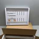 2 Pack Pull Out Cabinet Organizer, 21.8" Deep Slide Out Drawer for Cabinets Adhesive Pull Out Drawers Heavy Duty Pull Out Shelves for Kitchen, Cupboard, Pantry, Bathroom-White