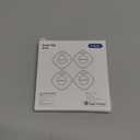 Air Tracker Tag 4 Pack: Bluetooth Item Finder with Apple Find My APP (iOS Only), Item Locator for Keys Finder, Luggage Tracker, Bags Wallets Tracking, IP67 Waterproof Smart Tag (Gray-Black)