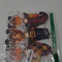 Huwena Thanksgiving Welcome Door Sign Harvest Turkey Gnome Wreaths Fall Hanging Sign Wood Vintage Autumn Decorations Rustic Pumpkin Wall Plaque with Rope for Farmhouse Porch Door(Pumpkin Gnome Style)