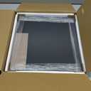 JAMBALAY 12" Glass Mirror Centerpieces for Table, Set of 12 Mirror Centerpieces, Square Glass Mirror Tiles, Candle Plates, Tray, for Wedding and Parties