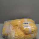 Chunky Yarn for Hand Knitting - #10 Chunky Chenille Yarn, Jumbo Big Thick Chunky Yarns for Crocheting, Super Bulky Chunky Knit Blanket Yarns, 8 Skein (25 yds 8 oz Each Skein), Yellow