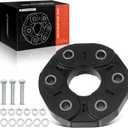 A-Premium Drive Shaft Coupler Flex Joint Coupling with Bolts Compatible with Chrysler 300 2005-2010 & Dodge Challenger 2010-2011, Charger 2006-2011, Magnum 2005-2008, Replace# 5127289AA, 5144110015
