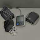 ALPHAGOMED Upper Arm Blood Pressure Monitor for Home Use 2 Cuff Sizes, 9-17'' & 13-21''Extra Large BP Cuff Automatic Digital Blood Pressure Machine 2 Users 180 Memories USB Cable 4 AA Batteries