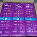 Poise Ultra Thin Incontinence Pads & Postpartum Pads for Bladder Leaks, 4 Drop Moderate Absorbency, Regular Length, 144 Count