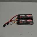 HOOVO 11.1V 80C 5200mAh 3S LiPo Battery with Tracxas Plug for RC Car RC Truck RC Boat Hobby (2 Packs)