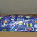 Wildkin Kids Microfiber Nap Mat Soft Sleep Mat with Pillow, Ideal for School & Travel - Robots