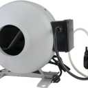 M-4DBT Automatic Dryer Vent Booster Fan 4 Inch, 200 CFM | Auto-Start | Quiet And Efficient, Dryer Duct Fan, Compatible With All Dryers (M-4DBT), Medium
