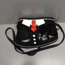 NCMAMA Cat Harness and Leash Set for Walking Escape Proof, Soft Adjustable Kitten Harness Breathable Mesh with Reflective Strips Harness for Kitty Puppy Bunny (Black, Large)