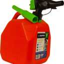 Scepter FR1G252 Fuel Container with Spill Proof Spout with Bonus Spout Extender, Red Gas Can, 2 Gallon