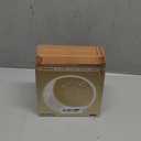 Sunrise Alarm Clocks for Bedrooms, Stepless Dimmable Moon Lamp Dual Alarm Clock Wake Up Light with 12Levels Volume for Heavy Sleepers, 10 Natural Sounds with Timer, Gifts for Women