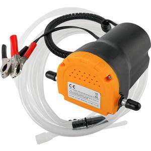 Amarine Made Oil Pump, Oil Extractor Pump 12V 60W Oil Removal Pump for Fluid Change, Electric Oil Change Transfer Pumps, Easily Scavenge Fluid from Cars, Motorcycles, RVs, Boats, and lawn Equipment