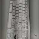 OMOTON Bluetooth Keyboard Compatible with Mac ONLY, Compact Wireless Keyboard Compatible with MacBook Pro/Air, iMac, Mac mini/Pro, Silver