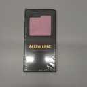 MOWIME Compatible with Samsung Galaxy A15 5G Case with Card Holder, Cheetah Print Shockproof Soft TPU Protective Cover Women Girls, Anti Scratch Wallet Case for Galaxy A15 5G 6.5 Inch, Hot Pink