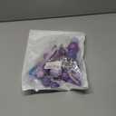 Gyufise Balls Cake Toppers Acrylic Happy Birthday Cake Topper Palm Leaves Cake Decorations for Birthday Wedding Baby Shower Party Supplies Black Silver