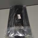 6PCS Glitter Rave Fan,13in Large Folding Hand Rave Fan with 6 Fabric Case Bags, Clack Fans for Line Dancing,Music Festivals,Disco,Glow Party.(Glitter Black)