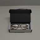 TIJN Blue Light Blocking Glasses Men Women Vintage Thick Round Rim Frame Eyeglasses