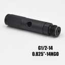 12gram CO2 Cartridge Small Cylinder Quick Charge Adapter for Paintball PCP Airsoft Soda Water