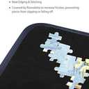 Becko US Jigsaw Puzzle Board Portable Puzzle Mat for Puzzles Storage Saver, Non-Slip Surface, Sturdy and Movable, Up to 1000 Pieces (Blue/Black), 30.7 20.9 inches