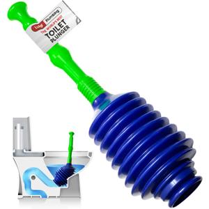 Luigi's Toilet Plunger | The World's Best Unblocker | Snake Design Bathroom Plungers | Clog & Blockage Remover