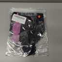 2 x Avidlove Women Sexy Panties Lace Cheeky Panty Rhinestone Bikini Underwear 1-4 Pack (Black, S)