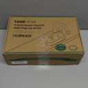 Bathroom Faucets for Sink 3 Hole, Hurran 4 inch Brushed Gold Bathroom Sink Faucet with Pop-up Drain and Supply Hoses, Stainless Steel Lead-Free Centerset Faucet for Vanity RV, 2 Pack