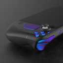 eXtremeRate Chameleon Purple Blue Replacement Full Set Buttons for Steam Deck, DIY Custom ABXY D-pad Trackpad Bumpers Triggers Buttons Sets for Steam Deck LCD Handheld Console - Console NOT Included