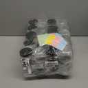 40 Pcs Plastic Candy Jars with Lids 8.5 oz Kitchen Wide Mouth Storage Containers Clear Snacks Jars Bulk for Coffee Cookie Buffet Party