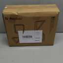 novelinks Transparent 4" x 6" Photo Organizers and Photo Storage Box with Handle, 16 Inner Photo Cases, Portable Picture Organizers & Photo Storage Containers (Clear-Gold Handle)