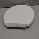 KOHLER 20111-0 Brevia, Slow Close Toilet Seat, Round Toilet Seat, Grip-Tight Bumpers Quick-Attach Hardware, White