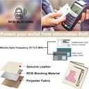 Birthday Gifts for Teen Girl Kids Wallet Girl Wallets Small Initial Rfid Wallet Teen Girls Gift Preppy Stuff for Girls Beige S