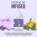 Lavender Essential Oil Gallon Liquid Hand Soap Refill (1 Gal), Non-Toxic Bathroom Hand Wash Soap Bulk Non-Antibacterial, Jabon Para Manos, handsoap gallon bulk refill deals,