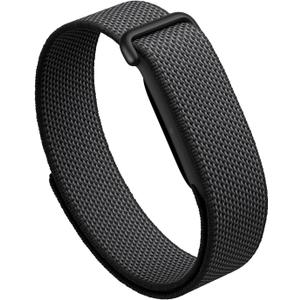 Google Fitbit Air - Screenless Activity Tracker with Fitness, Heart Rate, and Sleep Tracking - Personalized AI-Powered Coaching - Up to 7 Days’ Battery Life - Works with iOS and Android - Obsidian
