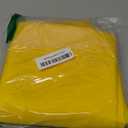 Hiasan Yellow Square Tablecloth - Spillproof and Waterproof Washable Table Cloth for Dining Room Kitchen Camping, 54 x 54 Inch