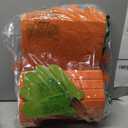 Rabbit Hideout,Felt Cloth Bunny Bed,Carrot Theme Guinea Pig Beds,Small Animal Hideaway House,Rabbits Hiding Hut for Ferret Chinchilla Hedgehog