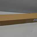 LazBlinds No-Drill Cordless Roman Shade - Light Filtering Natural Wood, Easy Install Bamboo Blind for Windows 36" W x 48" H, Malay Oak