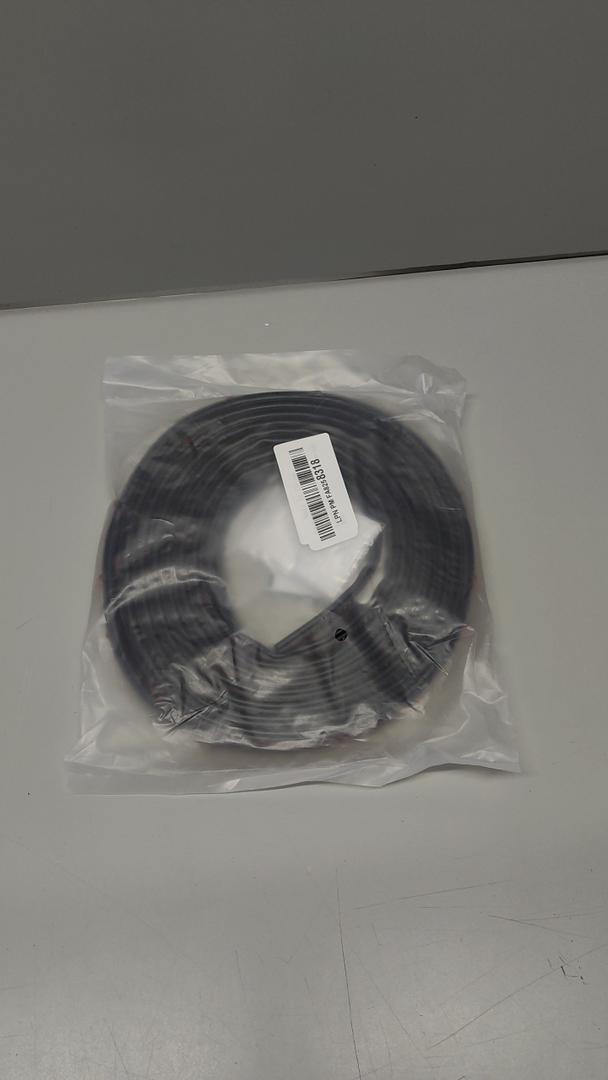 HARFINGTON Peel and Stick Molding Trim 10ft x 0.4" Flexible Wall Trim Self Adhesive PVC Wall Corner Gap Sealing Trim for Wall Ceiling Floor Cabinet Tile Edge Mirror Frame, Black