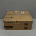 SONGMICS 5-Tier Metal Storage Rack, Shelving Unit with X Side Frames, Dense Mesh, 12.6 x 23.6 x 57.3 Inches, for Entryway, Kitchen, Living Room, Bathroom, Industrial Style, Ink Black UBSC165B01