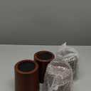 Bed Risers Wood Blocks - 1 Inch Circle Furniture Height Extenders Lifts for Sofa Couch Desk Chair Table Base Raising Space, Convenient Store and Cleaning, Pack of 4