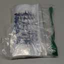 50 Pack Ice Bags 10 lb, Heavy-Duty Ice Bags with Drawstring(2 Mils Thickness)
