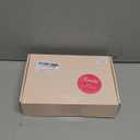 REECHO Warm Knitted Beanie Wig With 12" Beach Wavy Hair Extension - Synthetic Hairpiece for Women - Black Hat, Deep Brown With Highlights