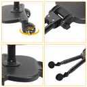 2026 New-Universal Stroller Board with Detachable Seat, 2in1 Sit and Stand Stroller Connectors for Most Strollers, Holds Children Up to 55 LBs Stroller Standing Board(Black)