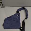 VADOO Sling Bag - Anti-theft Crossbody Shoulder Bag for Men and Women (Basic Version-navy Blue)