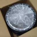 Flexible 8 Inch 16ft Aluminum Ducting-4 Layer Protection Dryer Vent Hose for HVAC Heating Cooling Ventilation and Exhaust, 2 Clamps Included