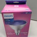 Philips LED Non-Dimmable PAR38 Blue Party Light Bulb - EyeComfort Flicker Free - E26 Base - 13.5W - Indoor